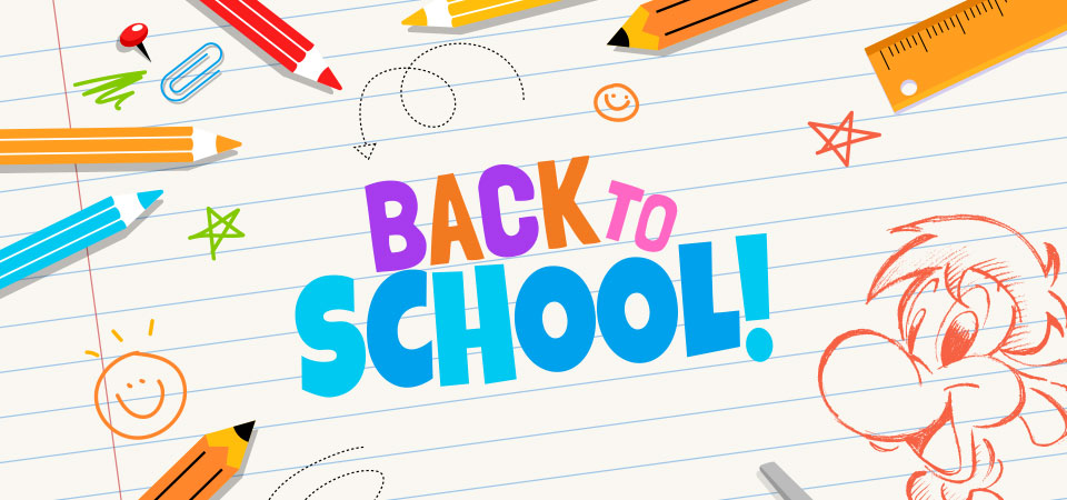 Back to School banner Mobile