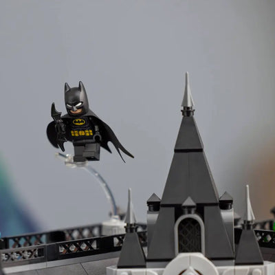 Arkham Asylum™ fotografia dettaglio batman sul tetto dell'Arkham Asylum™