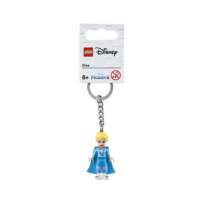Portachiavi di Elsa LEGO® ǀ Disney Frozen 2 visione frontale con confezione