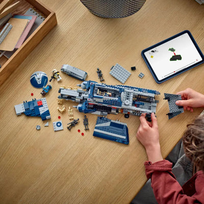 MTT™ separatista Battaglia di Felucia fotografia dall'alto del set lego in costruzione