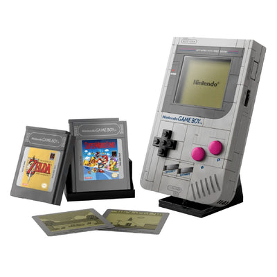 Game Boy™ visione con prospettiva laterale del set lego costruito