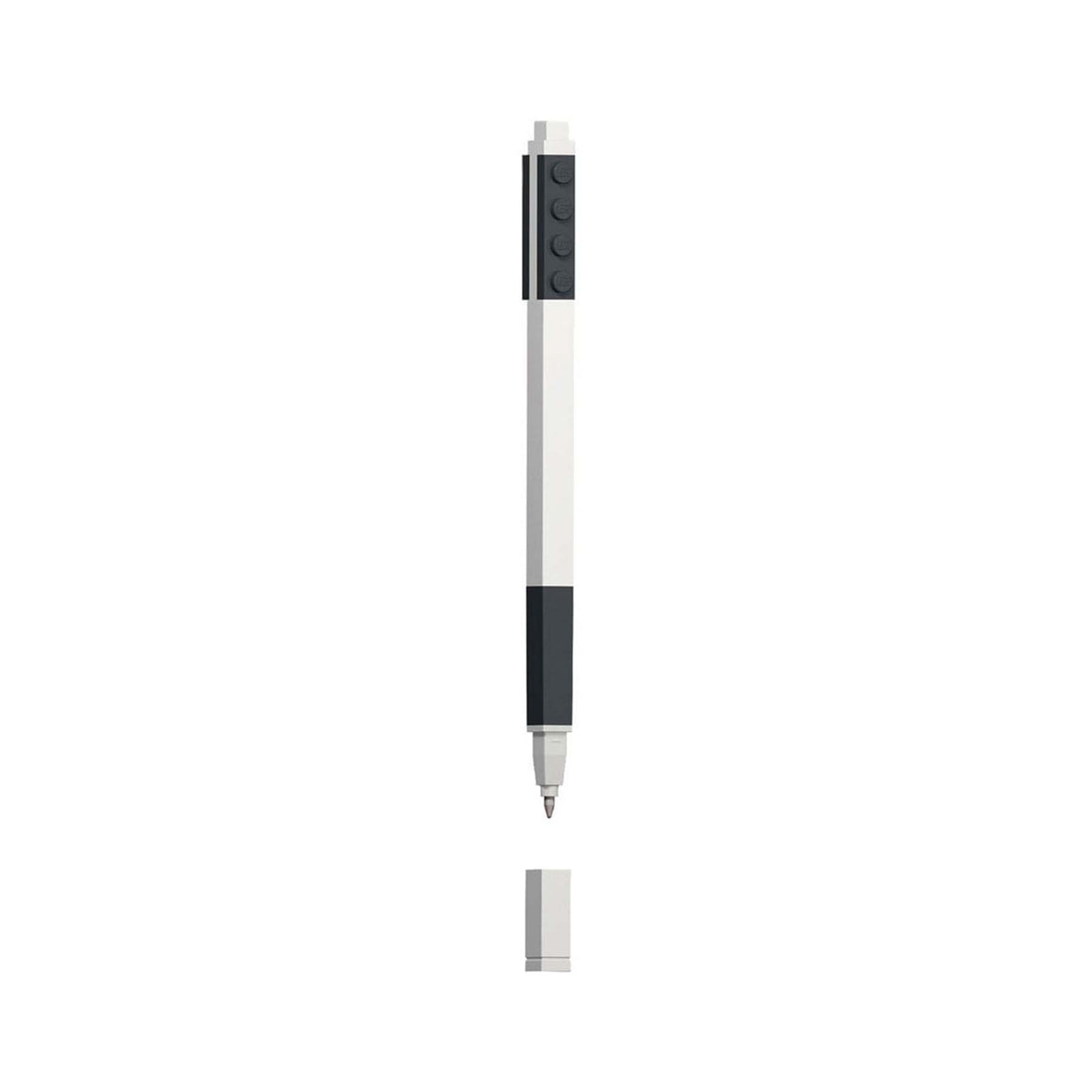 Penna Gel LEGO® colore nero visione frontale