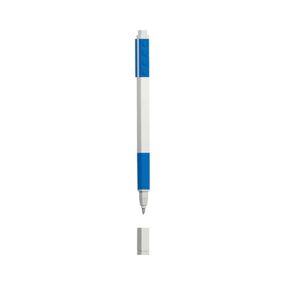 Penna Gel LEGO® colore blu visione frontale