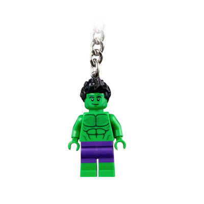 Portachiavi di Hulk visione frontale con zoom