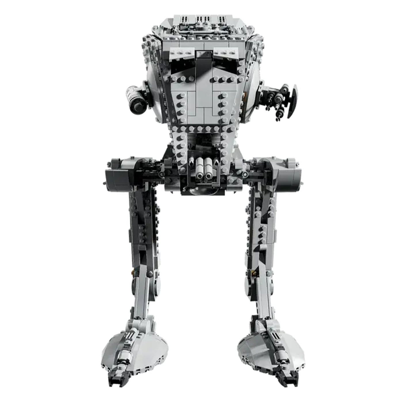 Walker AT-ST™ visione frontale del set lego costruito
