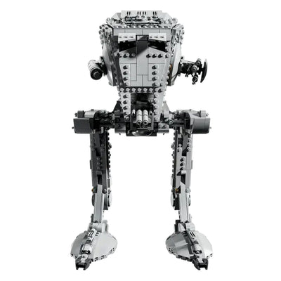 Walker AT-ST™ visione frontale del set lego costruito