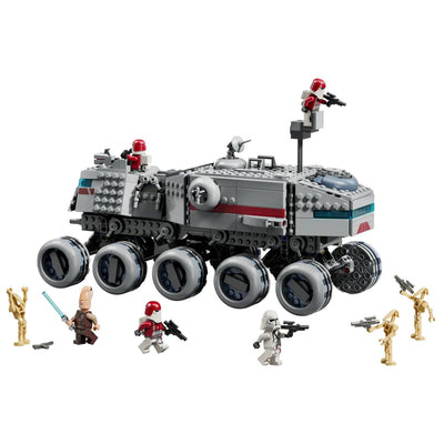 Juggernaut della Repubblica visione con prospettiva laterale del set lego costruito