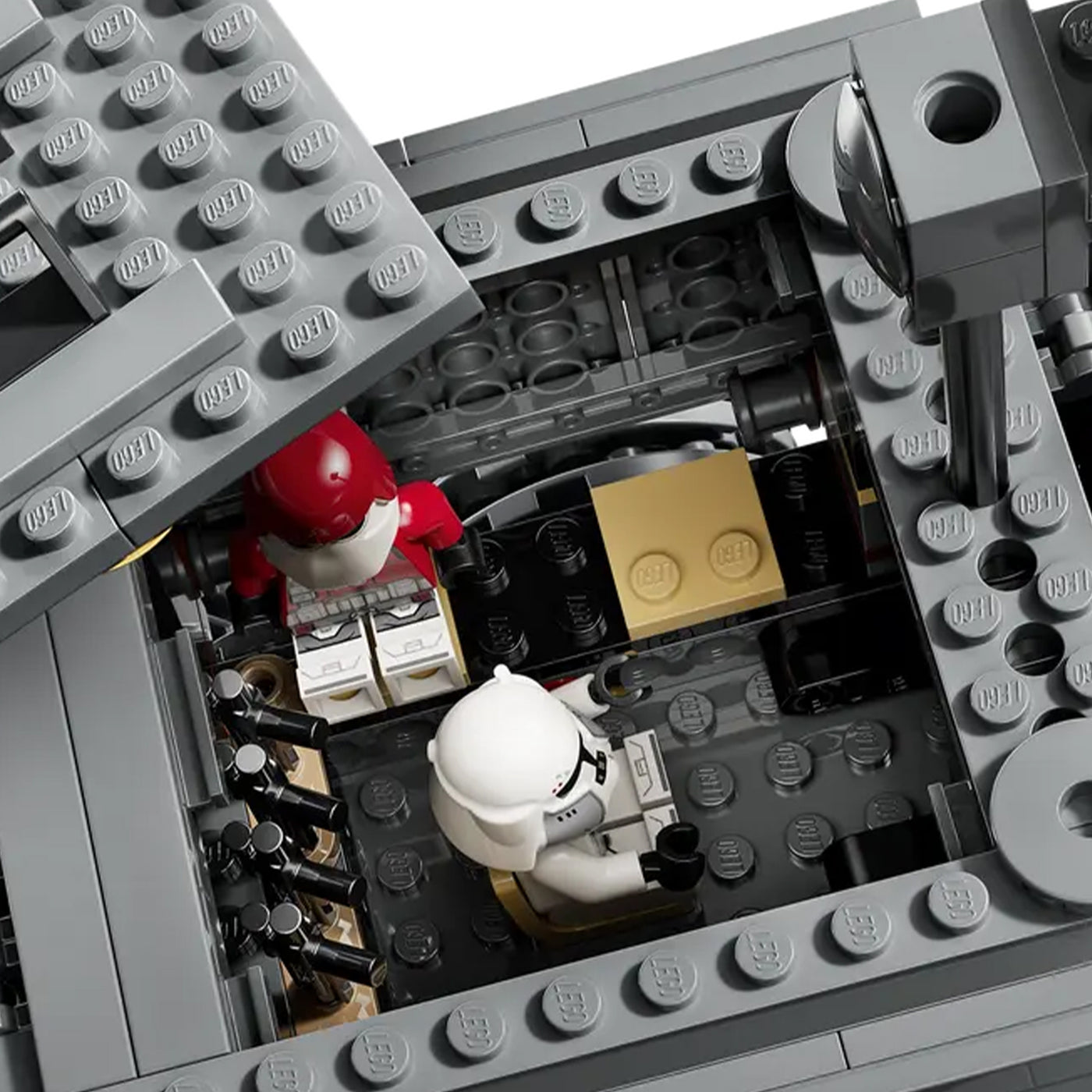 Juggernaut della Repubblica visione dettaglio con zoom cabina per minifigure