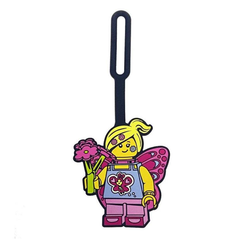 Etichetta Bagagli Farfalla LEGO® visione frontale