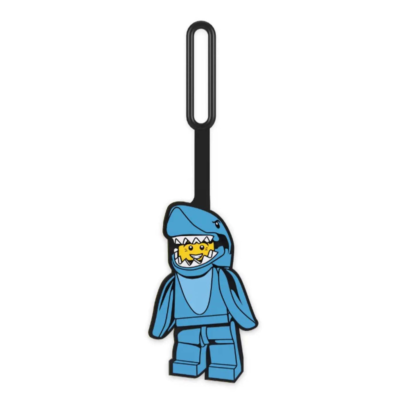 Etichetta Bagagli Squalo LEGO® visione frontale