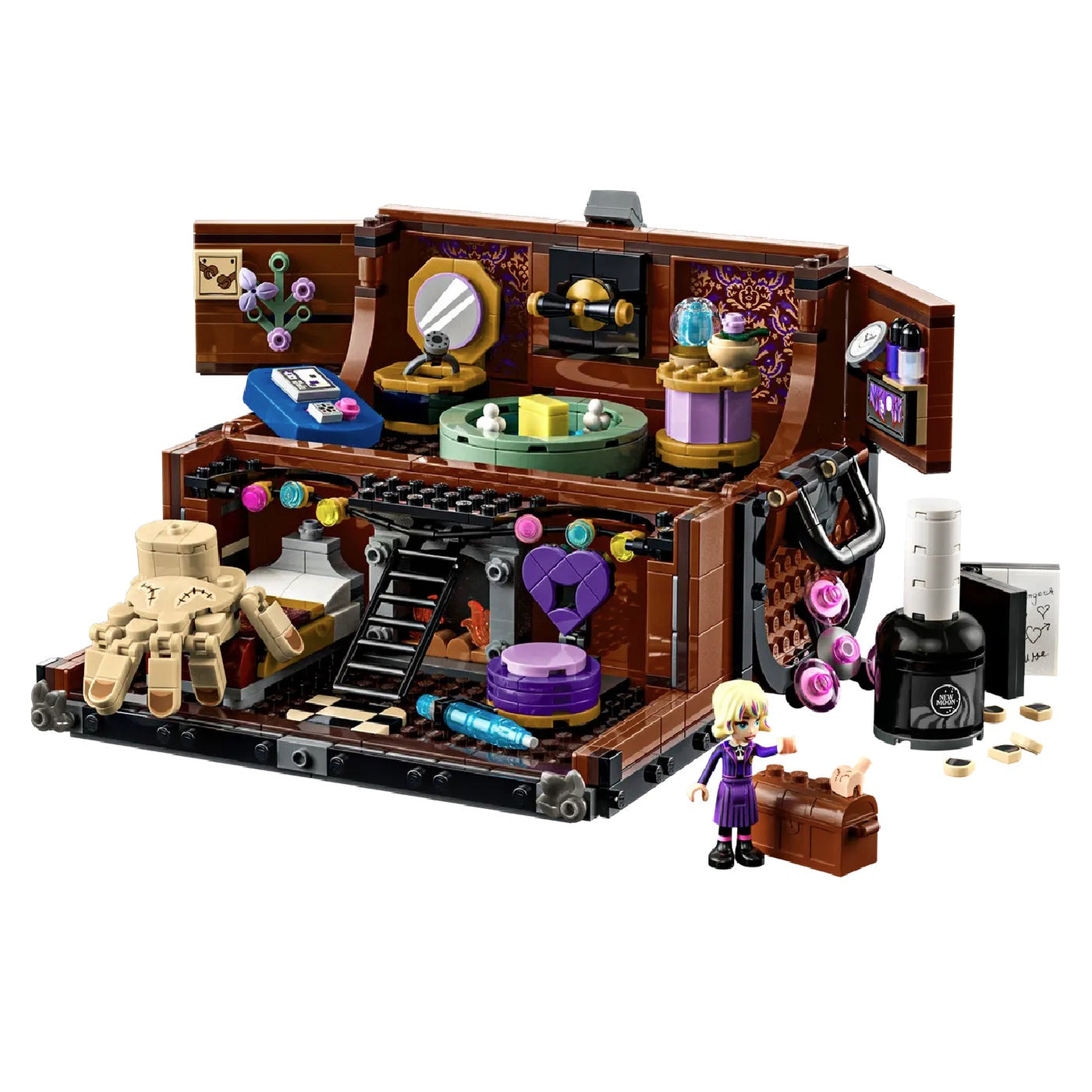 Appartamento di Mano visione con prospettiva laterale del set lego costruito