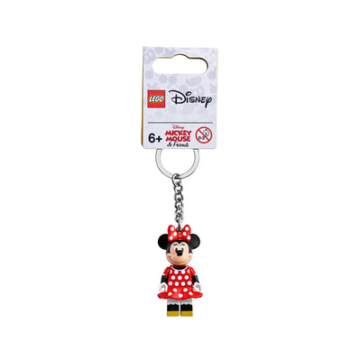 Portachiavi di Minnie visione frontale con confezione