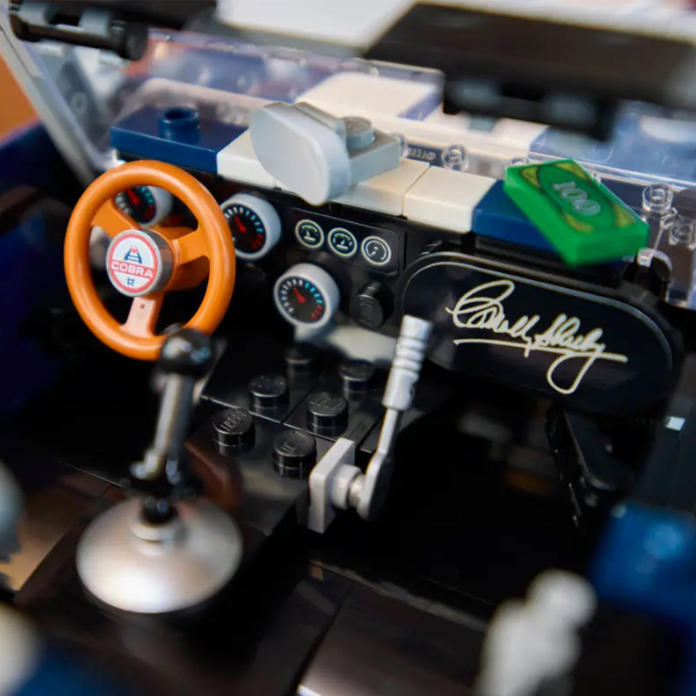 Shelby Cobra 427 S/C fotografia dettaglio del set lego costruito