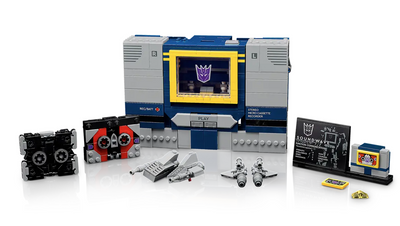 Transformers: Soundwave visione del set lego in versione cassetta