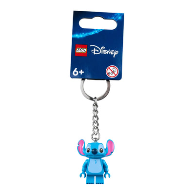Portachiavi di Stitch visione frontale con confezionamento