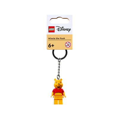 Portachiavi di Winnie the Pooh visione frontale con confezione